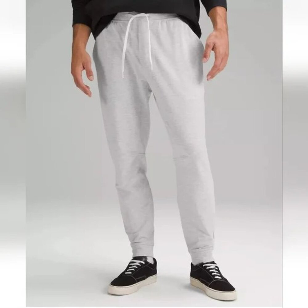 Lululemon City Sweat Jogger Heathered Ultra Light Grey Size Medium LM5AJUS